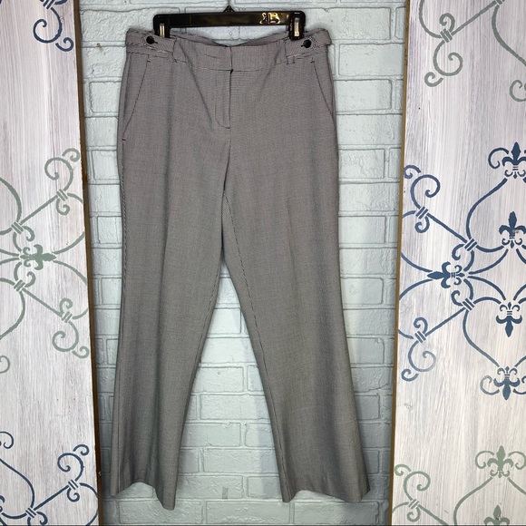 Retro Houndstooth “Sloane” Pants by Liz Claiborne Size 10 - Picture 2 of 11
